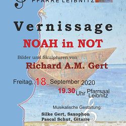 Vernissage Richard A.M. Gert am 18.09.2020